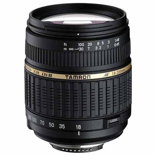 Tamron 18-200mm AF Zoom  F:3.5-6.3 XR Dİ II Lens Nikon Uyumlu