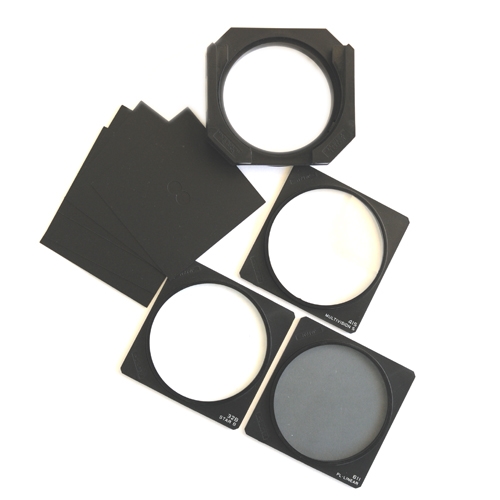 Hoya Hoyarex Filtre Seti Filtre Holder+77mm Ring Adaptör+Polarize Filtre+Star 8X Filtre+Multivision S Filtre+Mask Set 2.EL