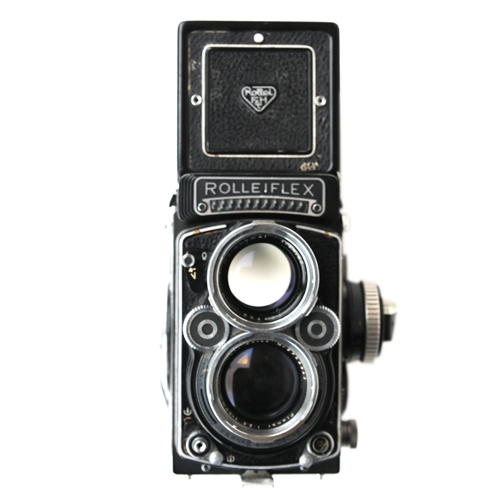 Rollei Rolleiflex 2.8 F 6X6 TLR Camera Üretim Tarih:1960-1981 Seri No:2404312 Planar 80mm F:2.8 Lens Seri No:2758943 Film Tip:120-220 Rool Film Koleksiyon (1) 