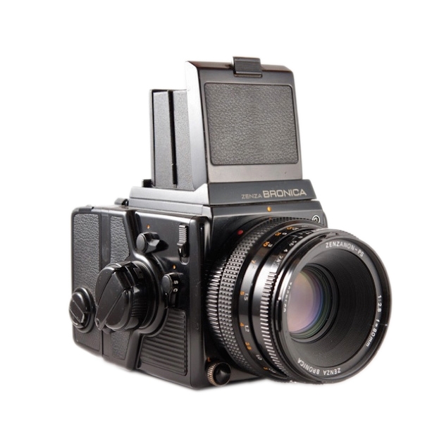 Bronica SQ B 6x6 Gövde+ 80mm F2.8 Lens Kit Analog Fotoğraf Makinası         