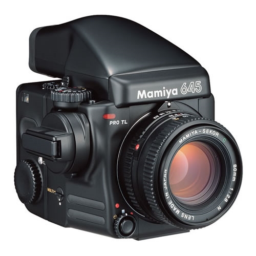 Mamiya 645 PRO TL 80mm F2.8 Magazin+Motor Kit Fotoğraf Makinası